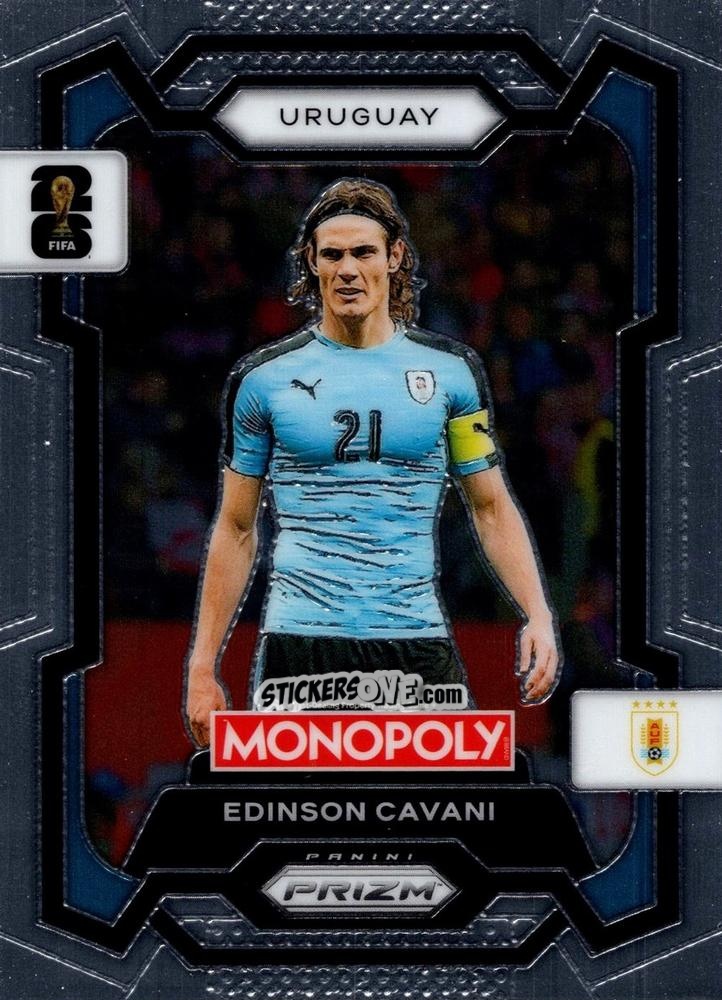 Figurina Edinson Cavani - Monopoly Prizm Fifa World Cup 26 n. 70 - Panini