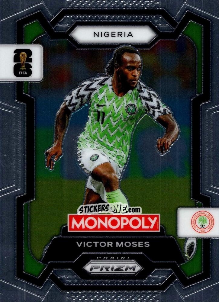 Sticker Victor Moses - Monopoly Prizm Fifa World Cup 26 n. 79 - Panini