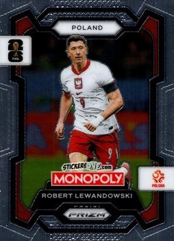 Sticker Robert Lewandowski - Monopoly Prizm Fifa World Cup 26 n. 84 - Panini