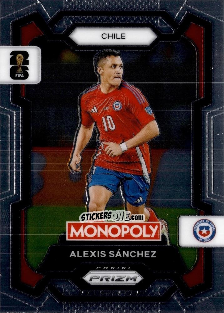 Sticker Alexis Sánchez - Monopoly Prizm Fifa World Cup 26 n. 85 - Panini