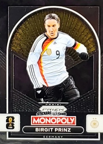 Sticker Birgit Prinz - Monopoly Prizm Fifa World Cup 26 n. 88 - Panini