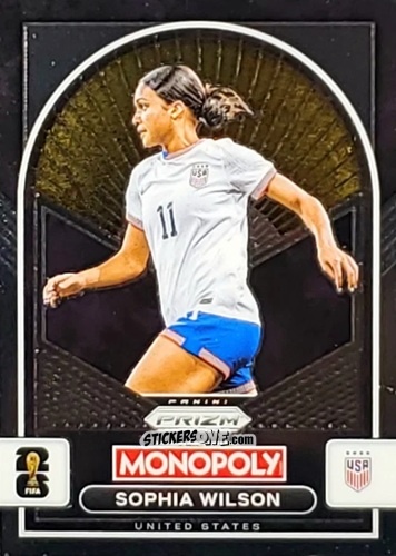 Cromo Sophia Wilson - Monopoly Prizm Fifa World Cup 26 n. 95 - Panini