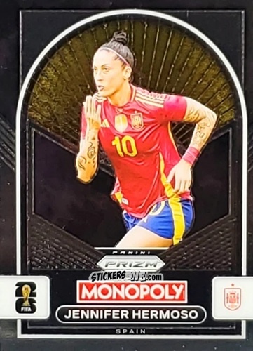 Cromo Jennifer Hermoso - Monopoly Prizm Fifa World Cup 26 n. 98 - Panini