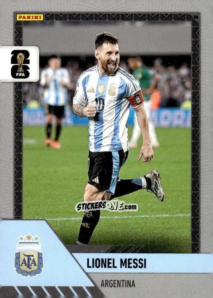 Sticker Lionel Messi - Monopoly Prizm Fifa World Cup 26 n. S1 - Panini