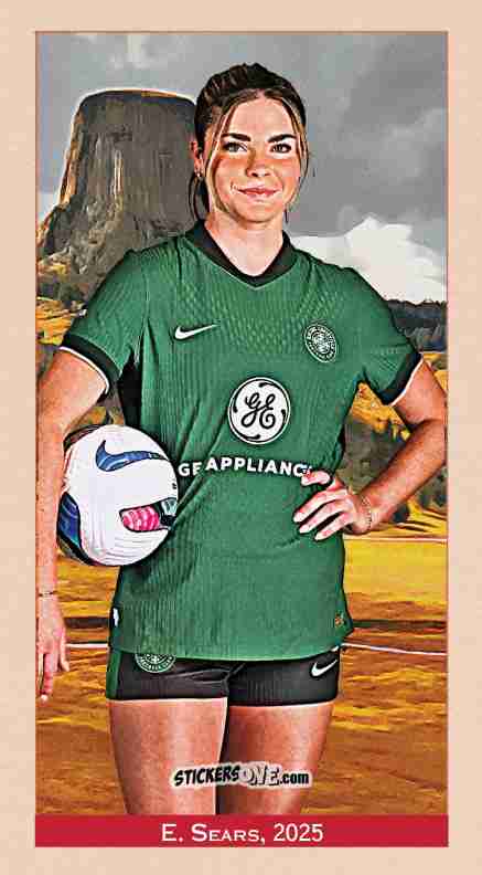 Sticker Emma Sears - Parkside Club and Country 2025
 n. AMV4 - Parkside