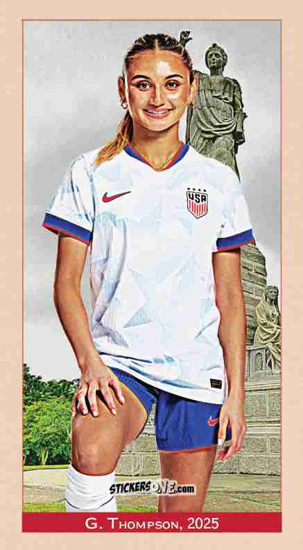 Sticker Gisele Thompson - Parkside Club and Country 2025
 n. ANMF5 - Parkside