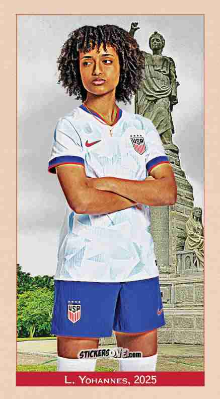 Cromo Lily Yohannes - Parkside Club and Country 2025
 n. ANMF6 - Parkside