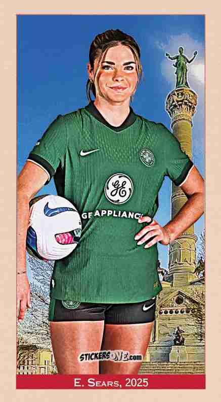 Cromo Emma Sears - Parkside Club and Country 2025
 n. ASSM4 - Parkside