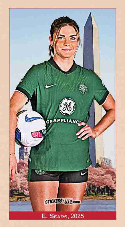 Sticker Emma Sears - Parkside Club and Country 2025
 n. AMW4 - Parkside