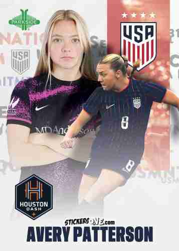 Cromo Avery Patterson - Parkside Club and Country 2025
 n. 7 - Parkside