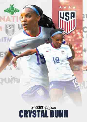 Sticker Crystal Dunn - Parkside Club and Country 2025
 n. 8 - Parkside