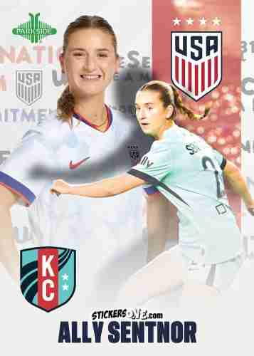 Cromo Ally Sentnor - Parkside Club and Country 2025
 n. 11 - Parkside