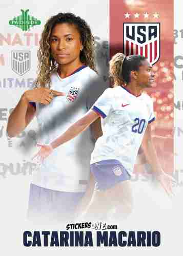 Sticker Catarina Macario - Parkside Club and Country 2025
 n. 20 - Parkside