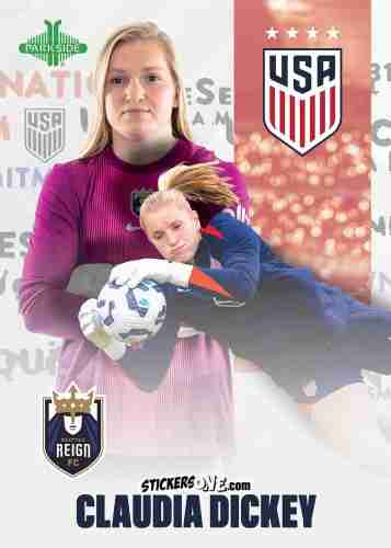 Sticker Claudia Dickey - Parkside Club and Country 2025
 n. 21 - Parkside