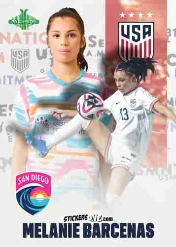 Figurina Melanie Barcenas - Parkside Club and Country 2025
 n. 30 - Parkside