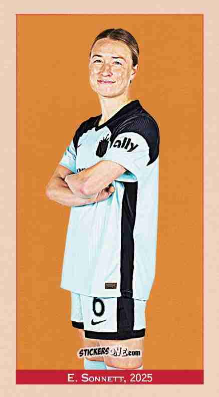 Cromo Emily Sonnett - Parkside Club and Country 2025
 n. A3 - Parkside