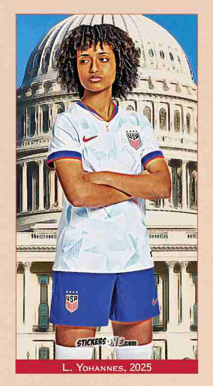Cromo Lily Yohannes - Parkside Club and Country 2025
 n. AC6 - Parkside