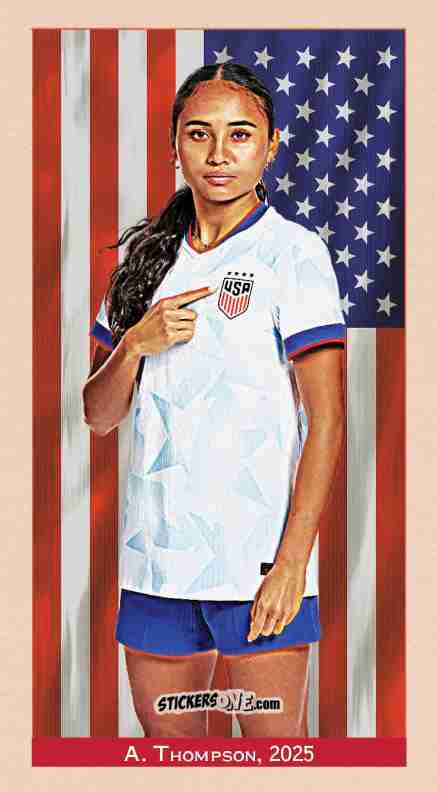 Sticker Alyssa Thompson - Parkside Club and Country 2025
 n. AF2 - Parkside