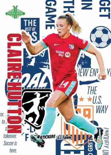 Cromo Claire Hutton - Parkside Club and Country 2025
 n. CO7 - Parkside