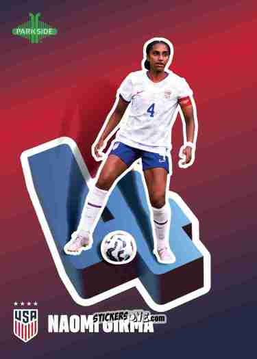 Cromo Naomi Girma - Parkside Club and Country 2025
 n. N3 - Parkside