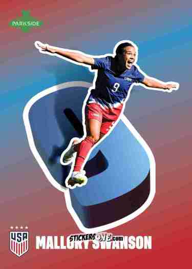 Cromo Mallory Swanson - Parkside Club and Country 2025
 n. N6 - Parkside