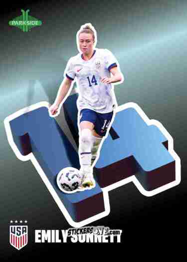 Cromo Emily Sonnett - Parkside Club and Country 2025
 n. N9 - Parkside