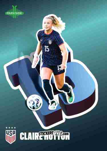 Cromo Claire Hutton - Parkside Club and Country 2025
 n. N10 - Parkside