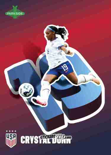 Sticker Crystal Dunn - Parkside Club and Country 2025
 n. N12 - Parkside