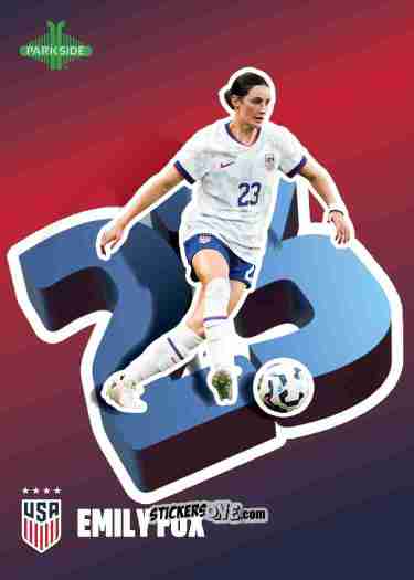 Cromo Emily Fox - Parkside Club and Country 2025
 n. N17 - Parkside