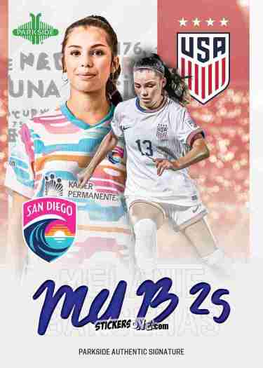 Cromo Melanie Barcenas - Parkside Club and Country 2025
 n. CCS-MB - Parkside