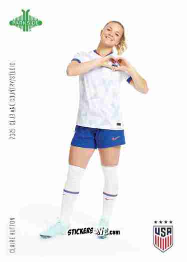 Cromo Claire Hutton - Parkside Club and Country 2025
 n. ST6 - Parkside