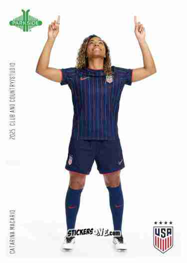 Cromo Catarina Macario - Parkside Club and Country 2025
 n. ST9 - Parkside