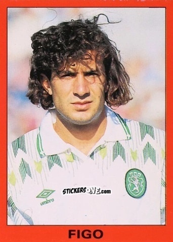 Figurina Figo - Estrelas Do Campeonato 92-93 n. 25 - Panini