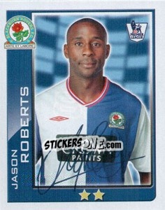 Sticker Jason Roberts - Premier League Inglese 2009-2010 - Topps