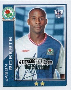 Sticker Jason Roberts - Premier League Inglese 2009-2010 n. 85 - Topps