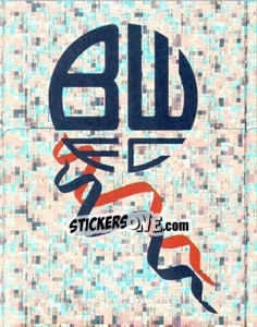 Sticker Bolton Wanderers logo - Premier League Inglese 2009-2010 n. 87 - Topps