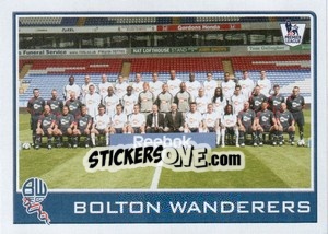 Sticker Bolton Wanderers team - Premier League Inglese 2009-2010 n. 88 - Topps