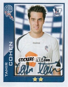 Figurina Tamir Cohen - Premier League Inglese 2009-2010 n. 98 - Topps