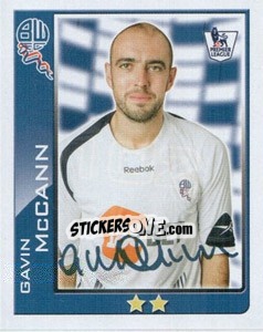 Sticker Gavin McCann - Premier League Inglese 2009-2010 n. 102 - Topps
