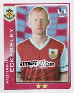 Sticker Richard Eckersley - Premier League Inglese 2009-2010 - Topps