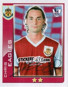 Sticker Chris Eagles - Premier League Inglese 2009-2010 - Topps
