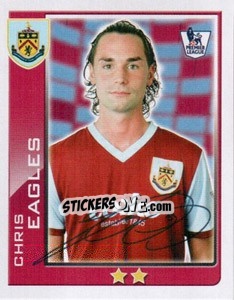 Sticker Chris Eagles - Premier League Inglese 2009-2010 n. 121 - Topps