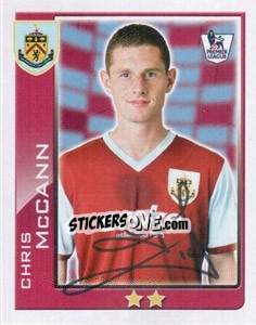Sticker Chris McCann - Premier League Inglese 2009-2010 - Topps