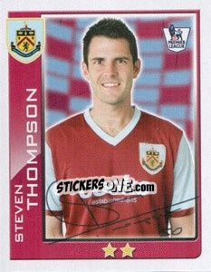 Cromo Steven Thompson - Premier League Inglese 2009-2010 n. 126 - Topps