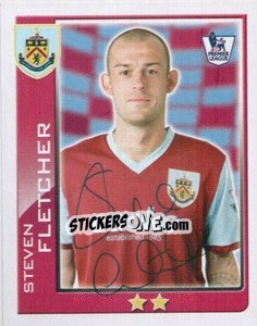 Sticker Steven Fletcher - Premier League Inglese 2009-2010 - Topps