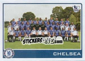 Figurina Chelsea team - Premier League Inglese 2009-2010 - Topps