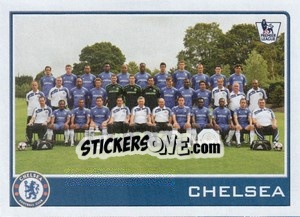 Sticker Chelsea team - Premier League Inglese 2009-2010 n. 130 - Topps