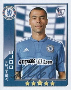 Sticker Ashley Cole - Premier League Inglese 2009-2010 n. 134 - Topps