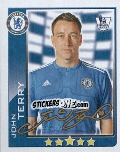 Figurina John Terry - Premier League Inglese 2009-2010 - Topps