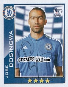 Sticker Jose Bosingwa - Premier League Inglese 2009-2010 n. 137 - Topps